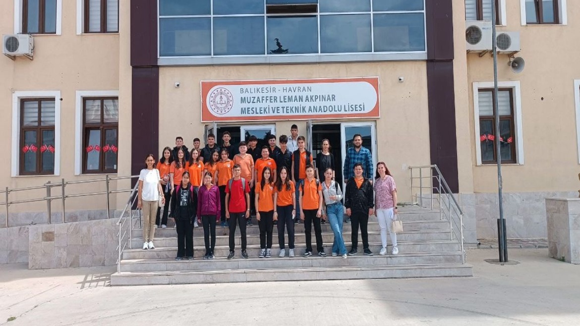 Havran Muzaffer Leman Akpınar Mesleki ve Teknik Anadolu Lisesi'ni ziyaret ettik.
