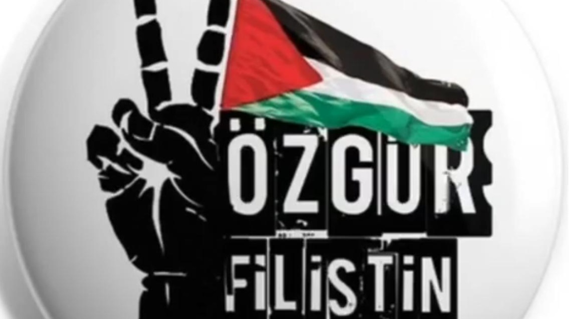 Öğrencilerimizin Gazze için çalışmalarını içeren video